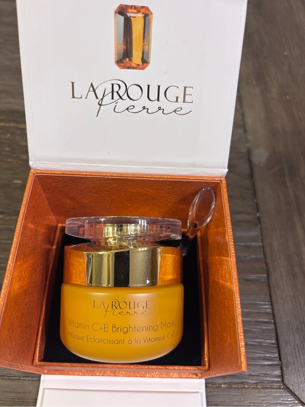 La Rogue Pierre Vitamin C+E Brightening Mask - Orange